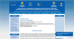 Desktop Screenshot of incluziunesociala.ro